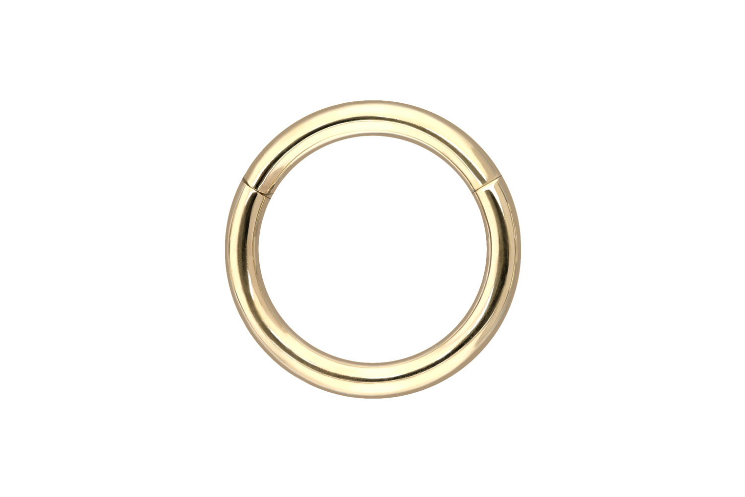 14/18 Karat Gold Segmentring Clicker Piercing